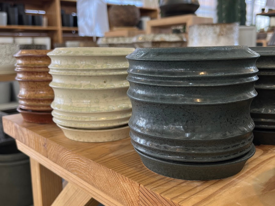 【新商品】信楽焼の陶器鉢で格別の風格を